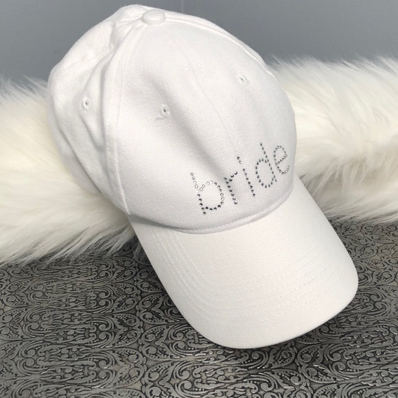 🧢BRIDE white Ball Cap🧢 - Picture 1 of 4